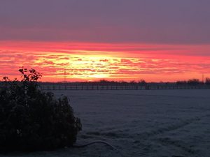 bulphan fen sunset