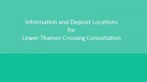 Consultation Deposit and Information Locations