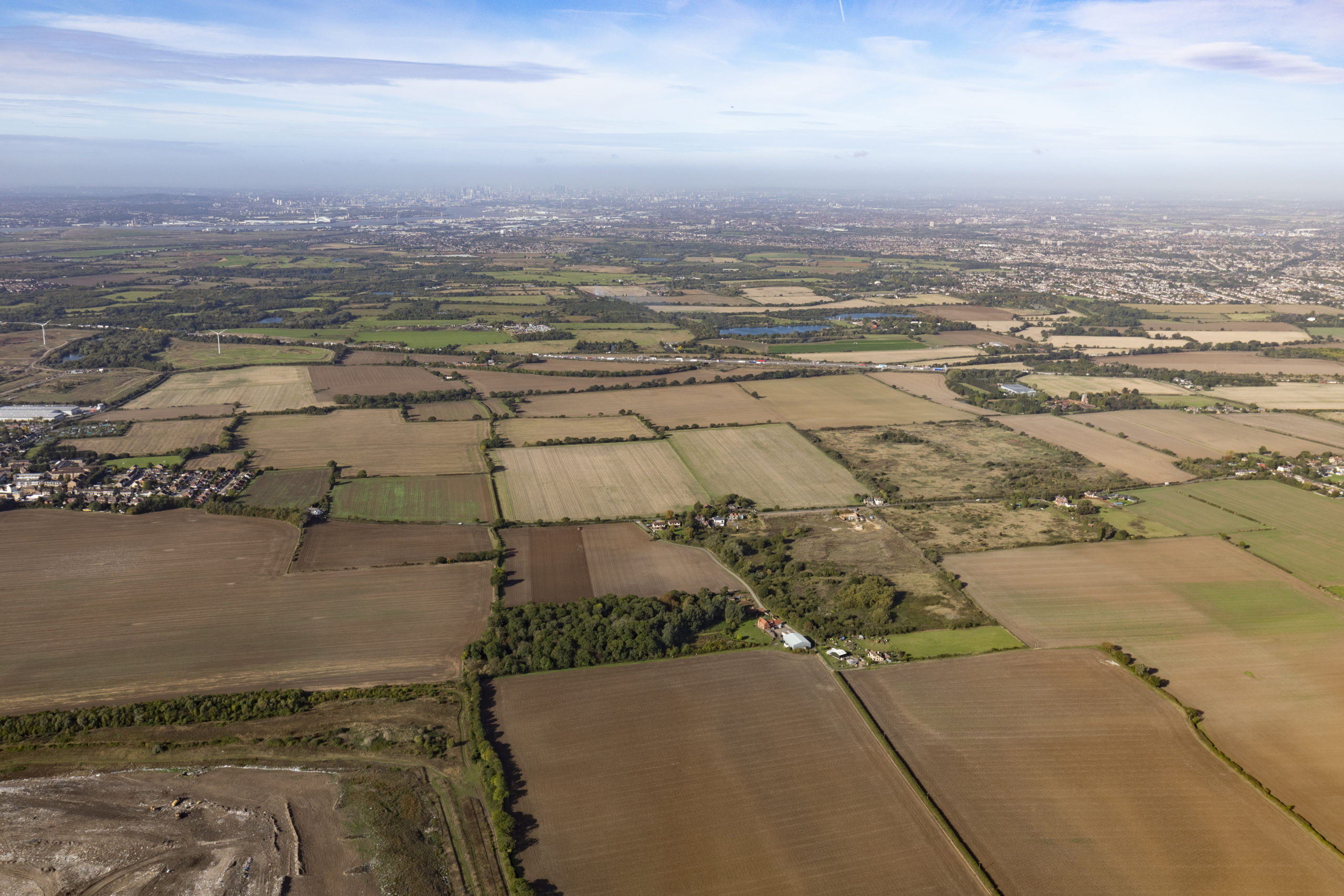 Existing view North Rd M25 area - Thames Crossing Action Group